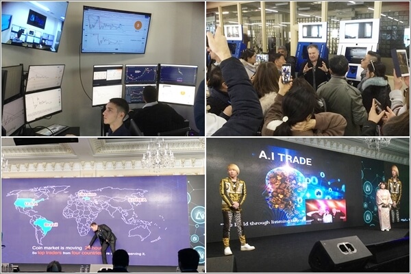 AIトレードのukraineOPENイベントの様子