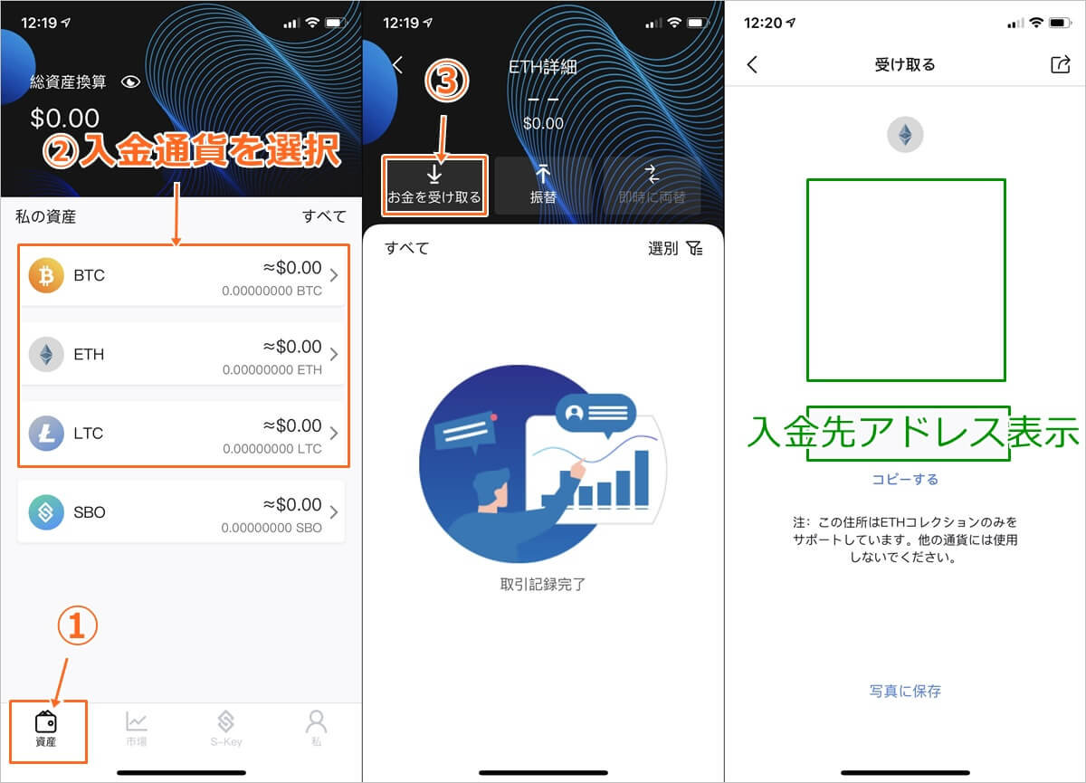 エスブロック入金方法
