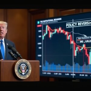 ビットコイン一時急落、米財務長官の方針転換で市場動揺か