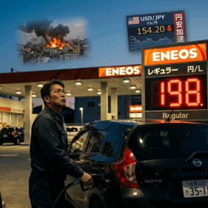 ガソリン代はいつ下がるのか？補助金・中東情勢・円相場から見る価格見通し