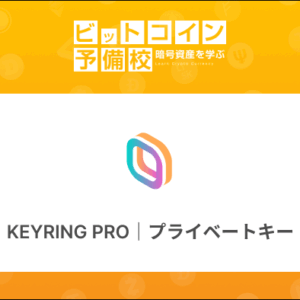 保護中: KEYRING PRO｜プライベートキーの確認方法とウォレット復元手順