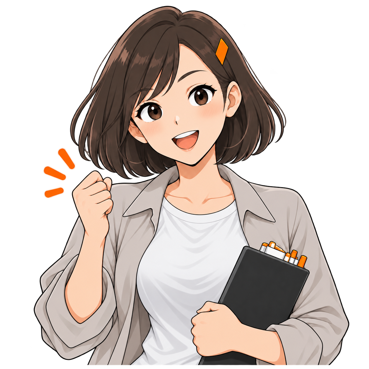 言葉を探すミサキ