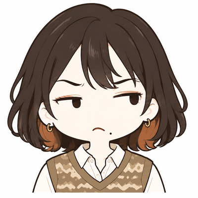 眉を寄せるミサキ